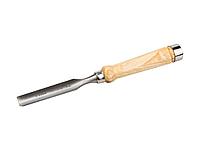 Стамеска-долото ЗУБР ЭКСПЕРТ полукруглая с деревянной ручкой, хромованадиевая сталь, 20мм, 1822-20_z01
