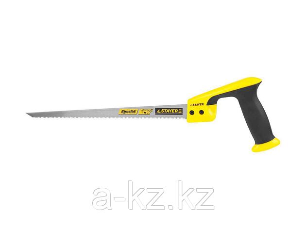 Ножовка выкружная по дереву STAYER 2-15087_z01, PROFI SPECIAL, закаленный зуб 11 TPI (2,3 мм), 300 мм, фото 2