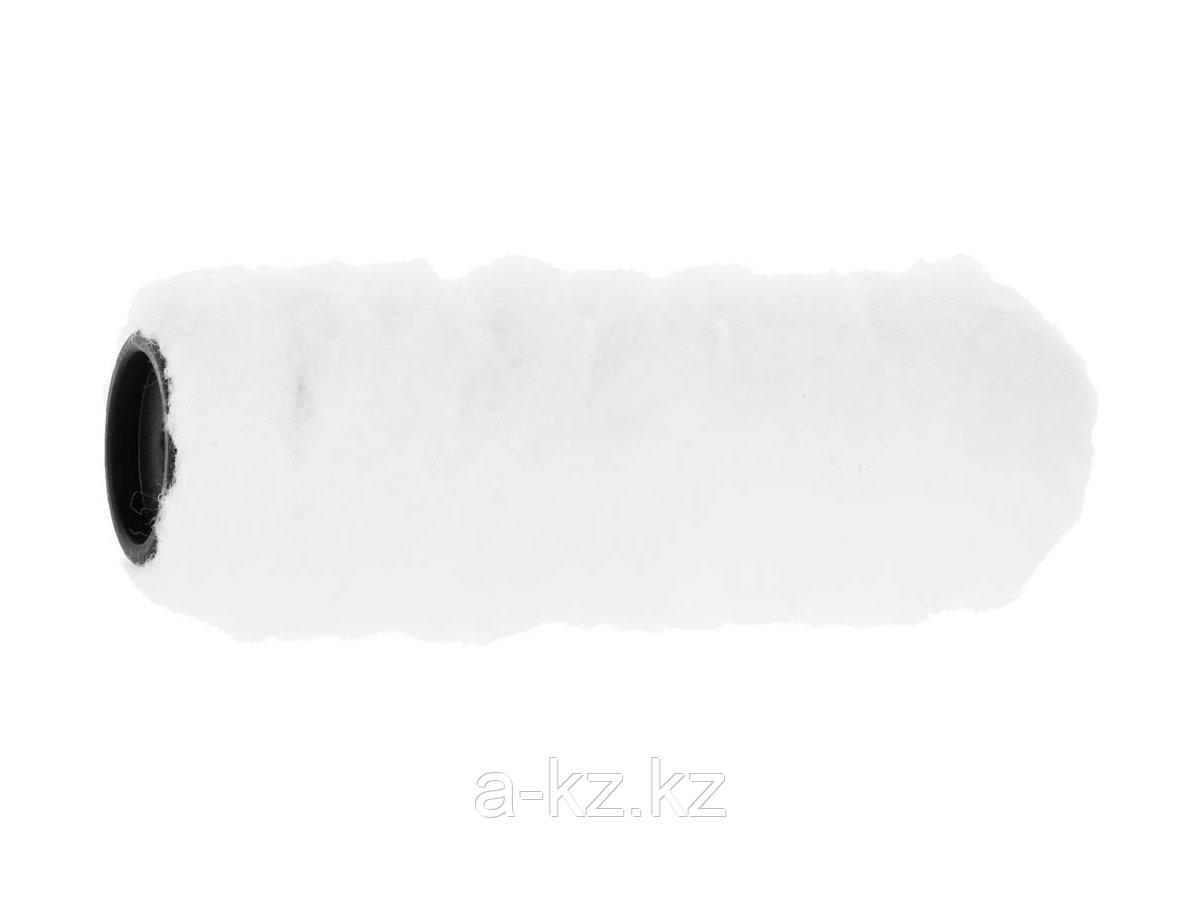 Ролик для малярных валиков ЗУБР 0305-S-20, СТАНДАРТ РАДУГА сменный меховой, ручка 6 мм, 180 мм