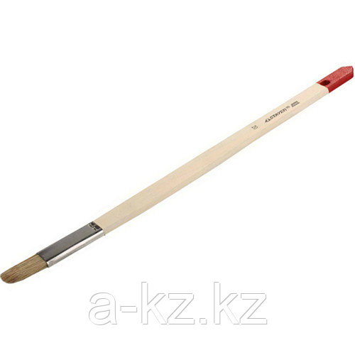 Кисть узкая плоская STAYER "UNIVERSAL-STANDARD", светлая натуральная щетина, деревянная ручка, 30мм
