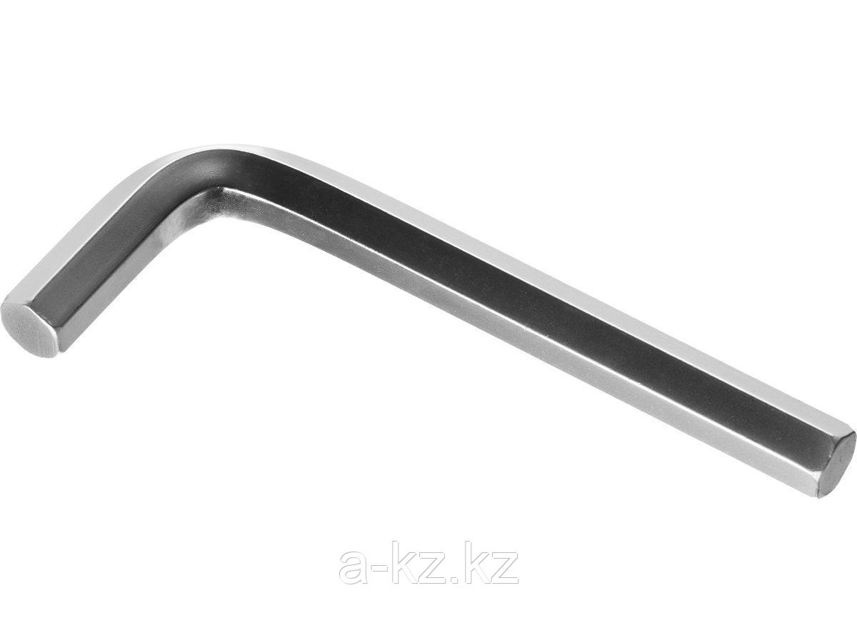 Ключ имбусовый ЗУБР 27453-10, МАСТЕР, хромованадиевая сталь, хромированное покрытие, 10 мм