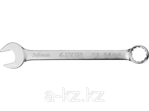 Гаечный ключ комбинированный STAYER MASTER  хромированный, 32мм, фото 2