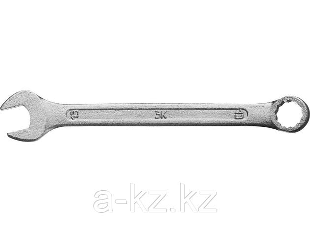 Ключ комбинированный гаечный ЗУБР "СТАНДАРТ", оцинкованный, 13мм, фото 2