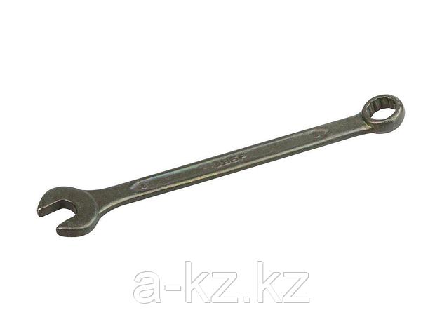 Гаечный ключ комбинированный ЗУБР серия Т-80, хромованадиевая сталь, зелёный цинк, 8мм, 27025-08, фото 2