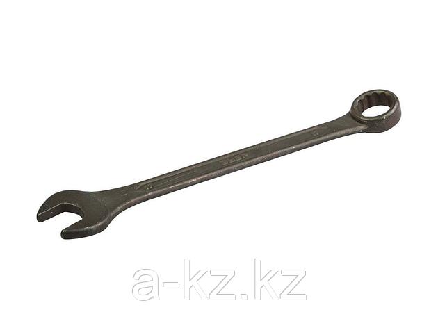 Гаечный ключ комбинированный ЗУБР серия Т-80, хромованадиевая сталь, зелёный цинк, 17мм, 27025-17, фото 2