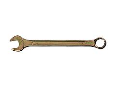 Гаечный ключ комбинированный DEXX, желтый цинк, 19 мм
