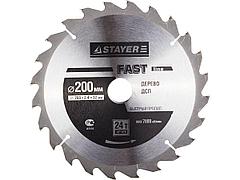 Пильный диск по дереву STAYER 3680-200-32-24, MASTER, FAST-Line, 200 х 32 мм, 24Т