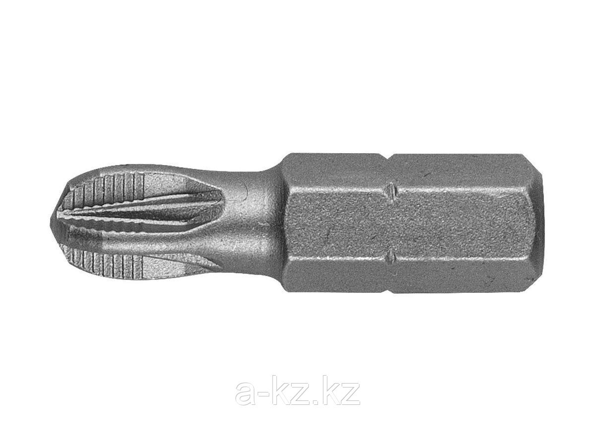 Биты для шуруповерта STAYER 26221-3-25-02, хвостовик C 1/4, PZ №3, 25 мм, 2 шт.