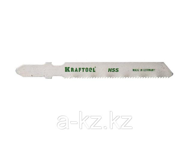 Пилки для электролобзика KRAFTOOL 159551-1,2, HSS, по металлу (1,5-2мм), EU-хвостик, шаг 1,2 мм, 55 мм, 2 шт, фото 2