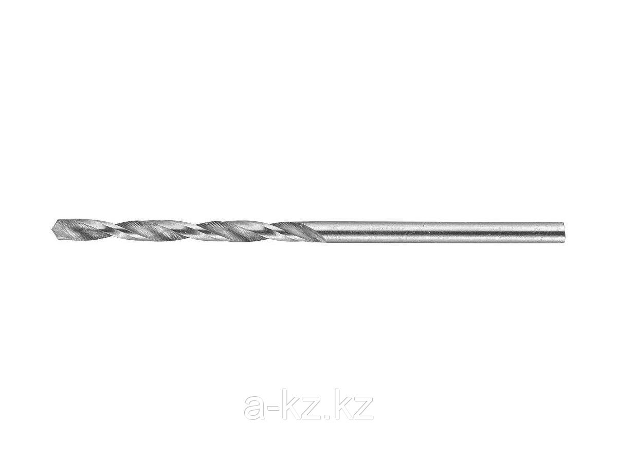 Сверло по металлу ЗУБР 4-29625-043-1.6, цилиндрический хвостовик, быстрорежущая сталь Р6М5, класс точности А1,