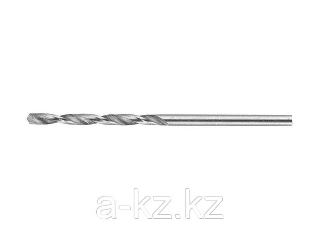 Сверло по металлу ЗУБР 4-29625-043-1.6, цилиндрический хвостовик, быстрорежущая сталь Р6М5, класс точности А1,, фото 2