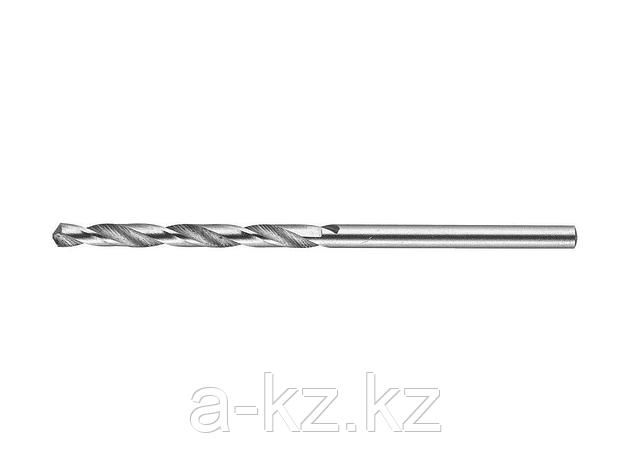 Сверло по металлу ЗУБР 4-29625-061-2.7, цилиндрический хвостовик, быстрорежущая сталь Р6М5, класс точности А1,, фото 2