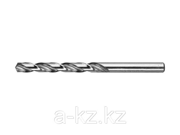 Сверло по металлу ЗУБР 4-29625-109-6.9, цилиндрический хвостовик, быстрорежущая сталь Р6М5, класс точности А1,, фото 2
