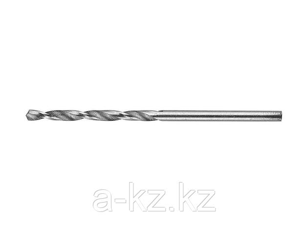 Сверло по металлу ЗУБР 4-29625-043-1.7, цилиндрический хвостовик, быстрорежущая сталь Р6М5, класс точности А1,, фото 2
