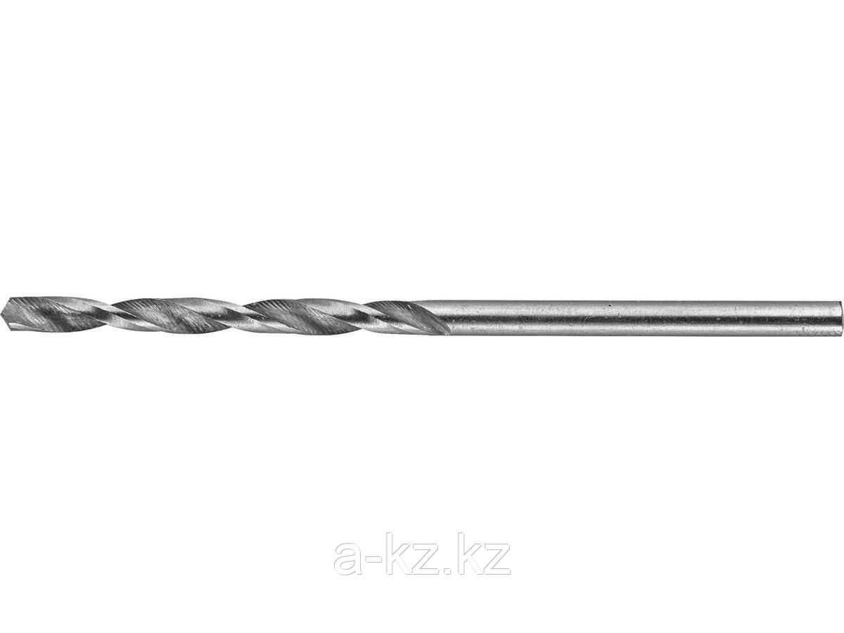 Сверло по металлу ЗУБР 4-29625-046-1.8, цилиндрический хвостовик, быстрорежущая сталь Р6М5, класс точности А1,