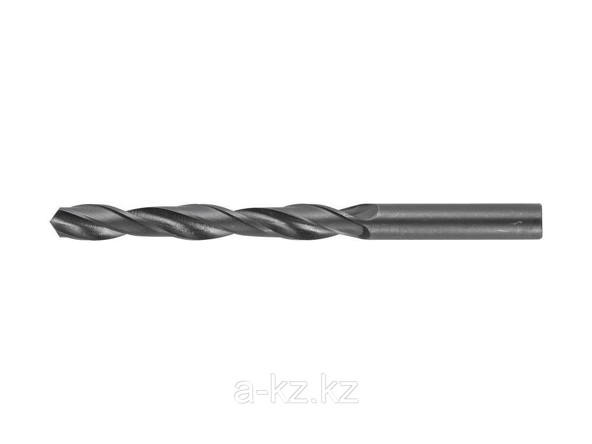 Сверло по металлу ЗУБР 4-29605-125-9, парооксидированное, быстрорежущая сталь, 9х125мм