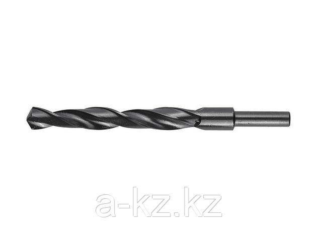 Сверло по металлу ЗУБР 4-29605-160-13.5, парооксидированное, быстрорежущая сталь, с проточенным хвостовиком,, фото 2