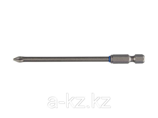 Бита для шуруповерта ЗУБР 26011-1-100-1, торсионная кованая, обточенная, хромомолибденовая сталь, тип, фото 2