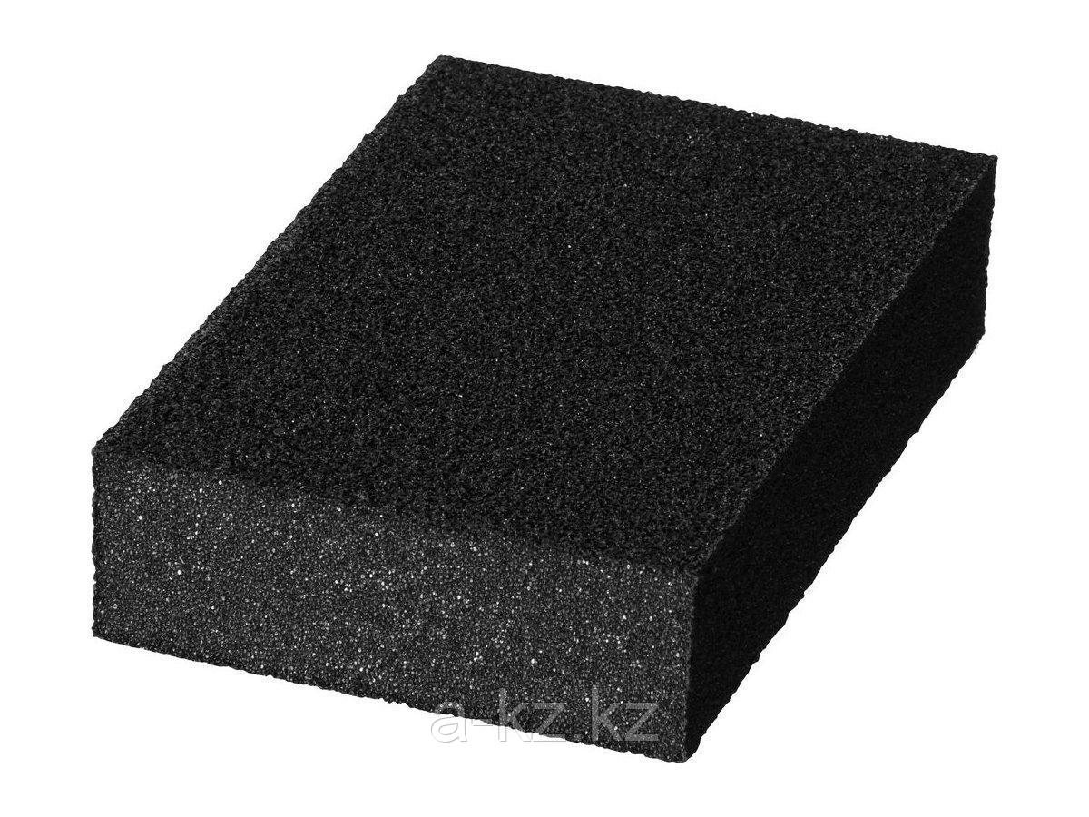 Губка абразивная шлифовальная STAYER 3560-3, MASTER, четырехсторонняя, зерно - оксид алюминия,  Р180, 100 x 68