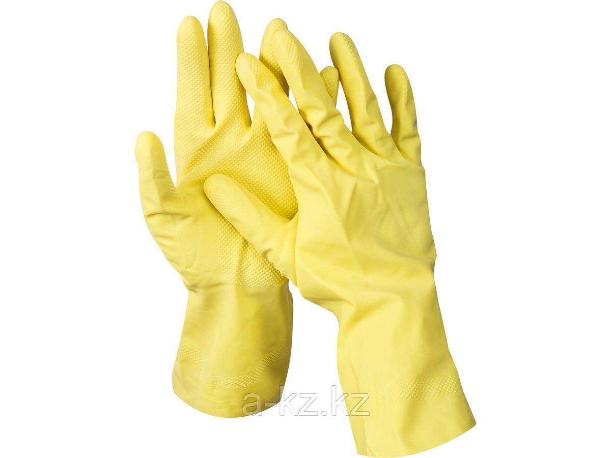 STAYER OPTIMA перчатки латексные хозяйственно-бытовые, размер XL - фото 1 - id-p55052145