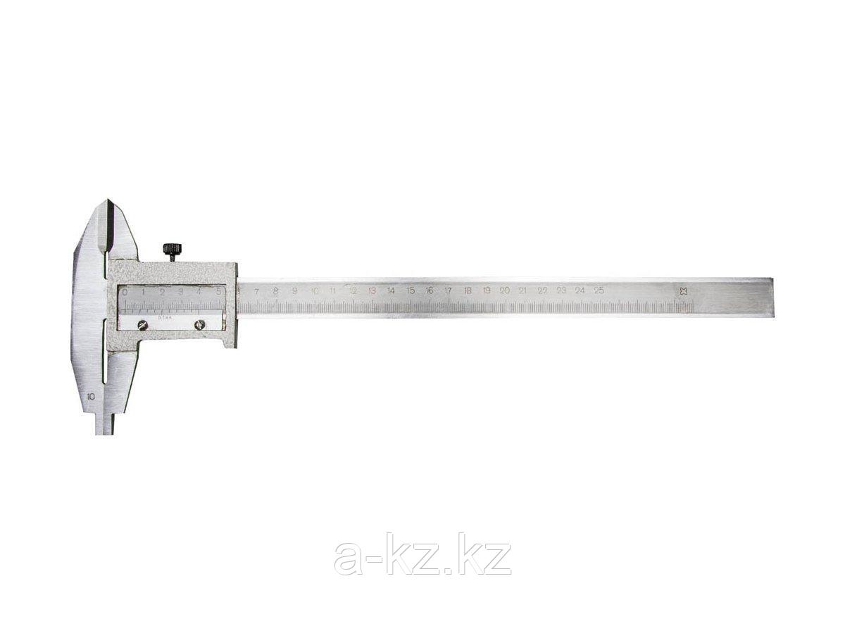 Штангенциркуль 3445-250, металлический, тип 1, класс точности 2, 250 мм, шаг 0,1 мм