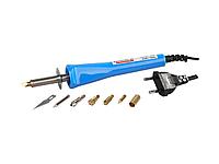 Пирограф прибор для выжигания по дереву STAYER 45221, MASTER, с набором насадок, 7 шт.