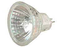Лампа галогенная, СВЕТОЗАР, с защитным стеклом, цоколь GU4, диаметр 35мм, 35Вт, 12В, SV-44713
