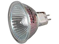 Лампа галогенная, СВЕТОЗАР, с защитным стеклом, цоколь GU5.3, диаметр 51мм, 20Вт, 12В, SV-44722