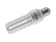 Энергосберегающая лампа СВЕТОЗАРU-КЛАССИКАстержень,цоколь E27(стандарт),Т3,3U,яркий бел