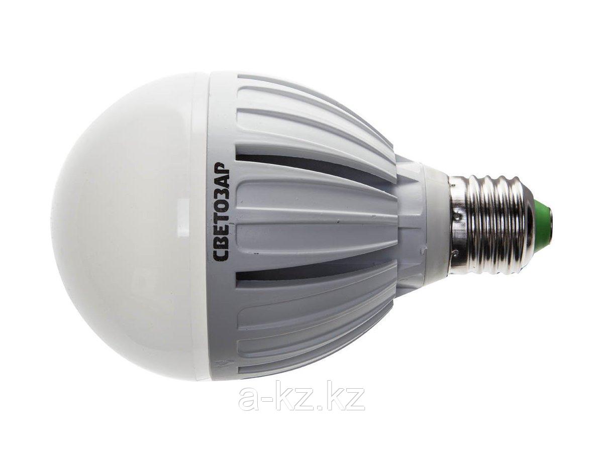 Лампа светодиодная, СВЕТОЗАР, LED technology, цоколь E27(стандарт), яркий белый свет (4000К), 220В, 15Вт - фото 1 - id-p55053518