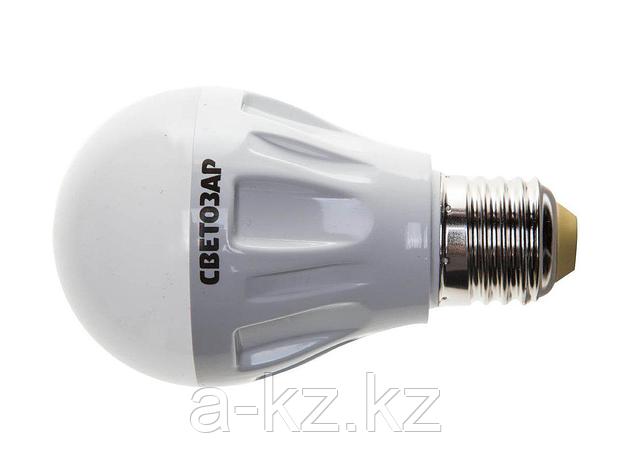 Лампа светодиодная, СВЕТОЗАР, LED technology, цоколь E27(стандарт), теплый белый свет (2700К), 220В, 6Вт (50),, фото 2