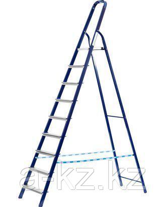 Лестница-стремянка СИБИН стальная, 10 ступеней, 208 см, фото 2