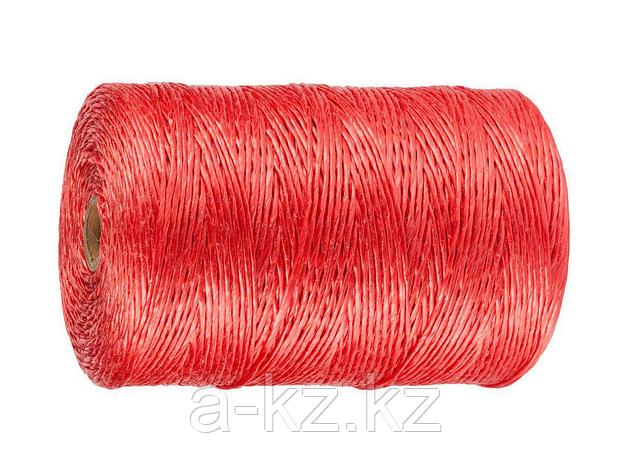 Шпагат полипропиленовый ЗУБР 50039-110, красный, 1200 текс, 110 м, фото 2