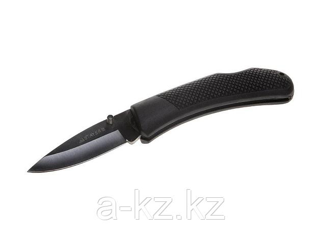 Нож STAYER складной с обрезиненной ручкой, большой, 47600-2_z01, фото 2
