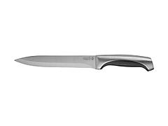 Нож LEGIONER FERRATA нарезочный, рукоятка с металлическими вставками, лезвие из нержавеющей стали, 200мм,