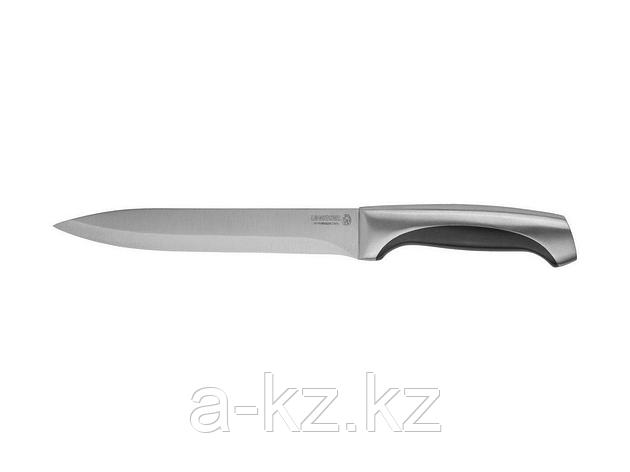 Нож LEGIONER FERRATA нарезочный, рукоятка с металлическими вставками, лезвие из нержавеющей стали, 200мм,, фото 2