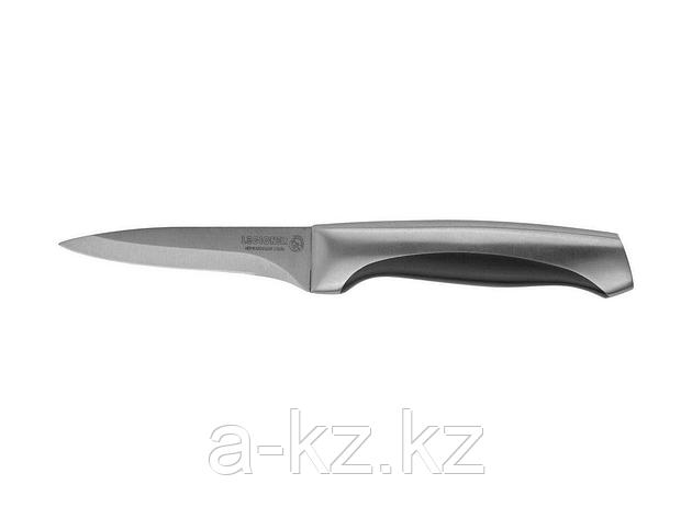 Нож LEGIONER FERRATA овощной, рукоятка с металлическими вставками, лезвие из нержавеющей стали, 90мм, 47948, фото 2