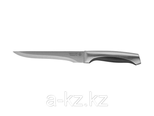 Нож LEGIONER FERRATA обвалочный, рукоятка с металлическими вставками, лезвие из нержавеющей стали, 150мм,, фото 2