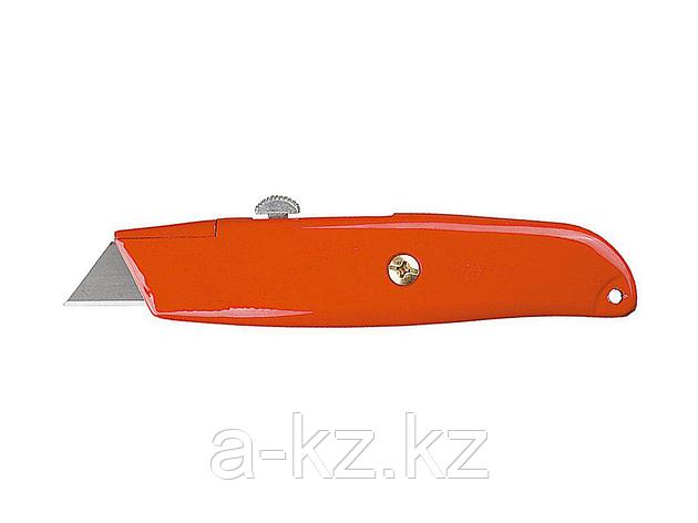 STAYER Master-A24, металлический универсальный нож с автостопом, трап. лезвия А24, фото 2