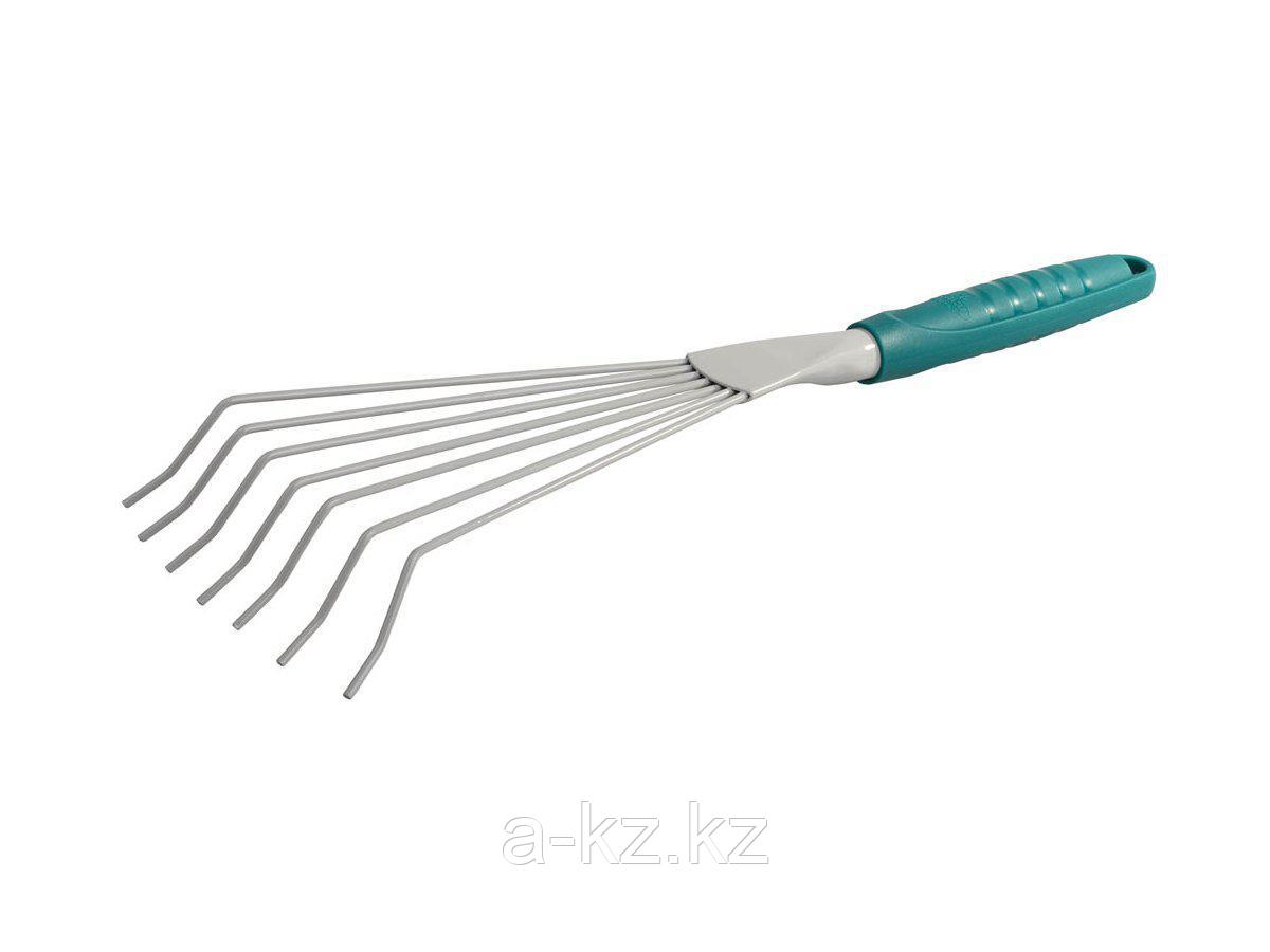 Грабли веерные RACO 4207-53491, STANDARD, 7 круглых зубцов, 420 мм