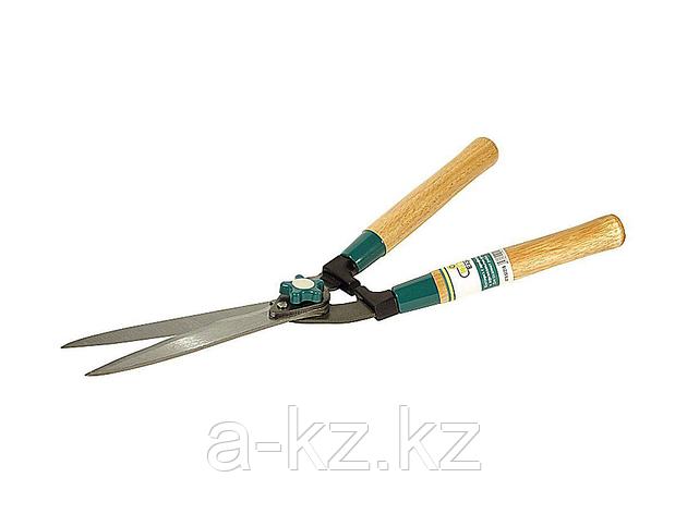 Кусторез ручной RACO 4210-53/218, с волнообразными лезвиями и деревянными ручками, 510 мм, фото 2