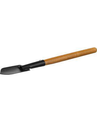 Лопаточка садовая "PROLine" с деревянной ручкой, GRINDA 421516, 125х92х560мм, фото 2