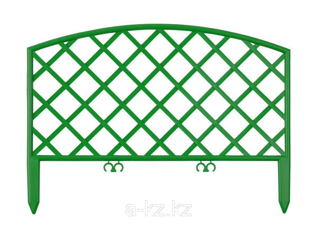 Забор декоративный GRINDA ПЛЕТЕНЬ, 24x320см, зеленый, 422207-G - фото 1 - id-p55054946