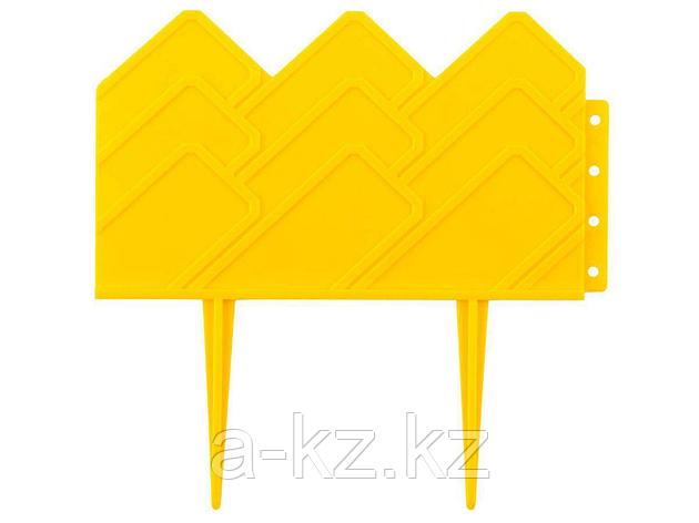 Бордюр декоративный GRINDA для клумб, 14х310см, желтый, 422221-Y, фото 2