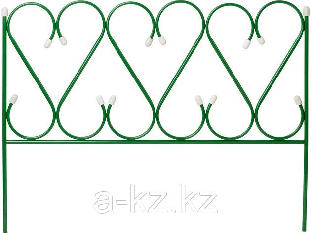 Забор декоративный GRINDA РЕНЕССАНС, металлический, 50x345см, фото 2