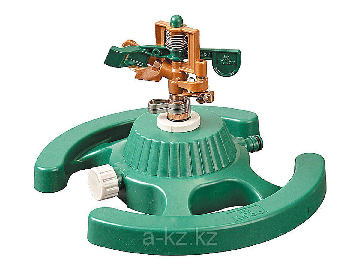 Распылитель для полива RACO 4260-55/708, ЭКСПЕРТ, импульсный, латунный на подставке, 490 кв.м