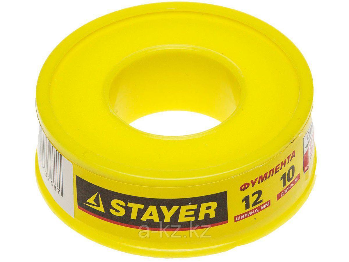 Фумлента STAYER MASTER, плотность 0,40 г/см3, 0,075ммх12ммх10м, 12360-12-040