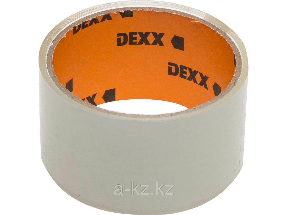 Упаковочная клейкая лента DEXX 12055-50-20_z01, прозрачная, 40 мкм, 48 мм х 20 м