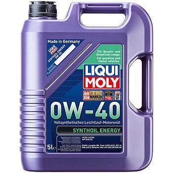 Моторное масло Liqui Moly synthoil energy 0W40 5L