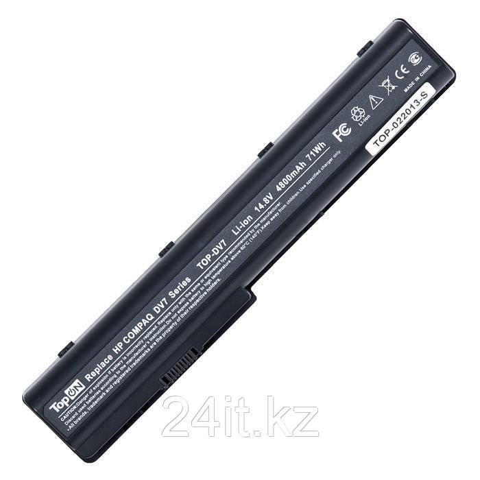 Аккумулятор для ноутбука HP/ Compaq DV7/ 14,8 В/ 4400 мАч, черный